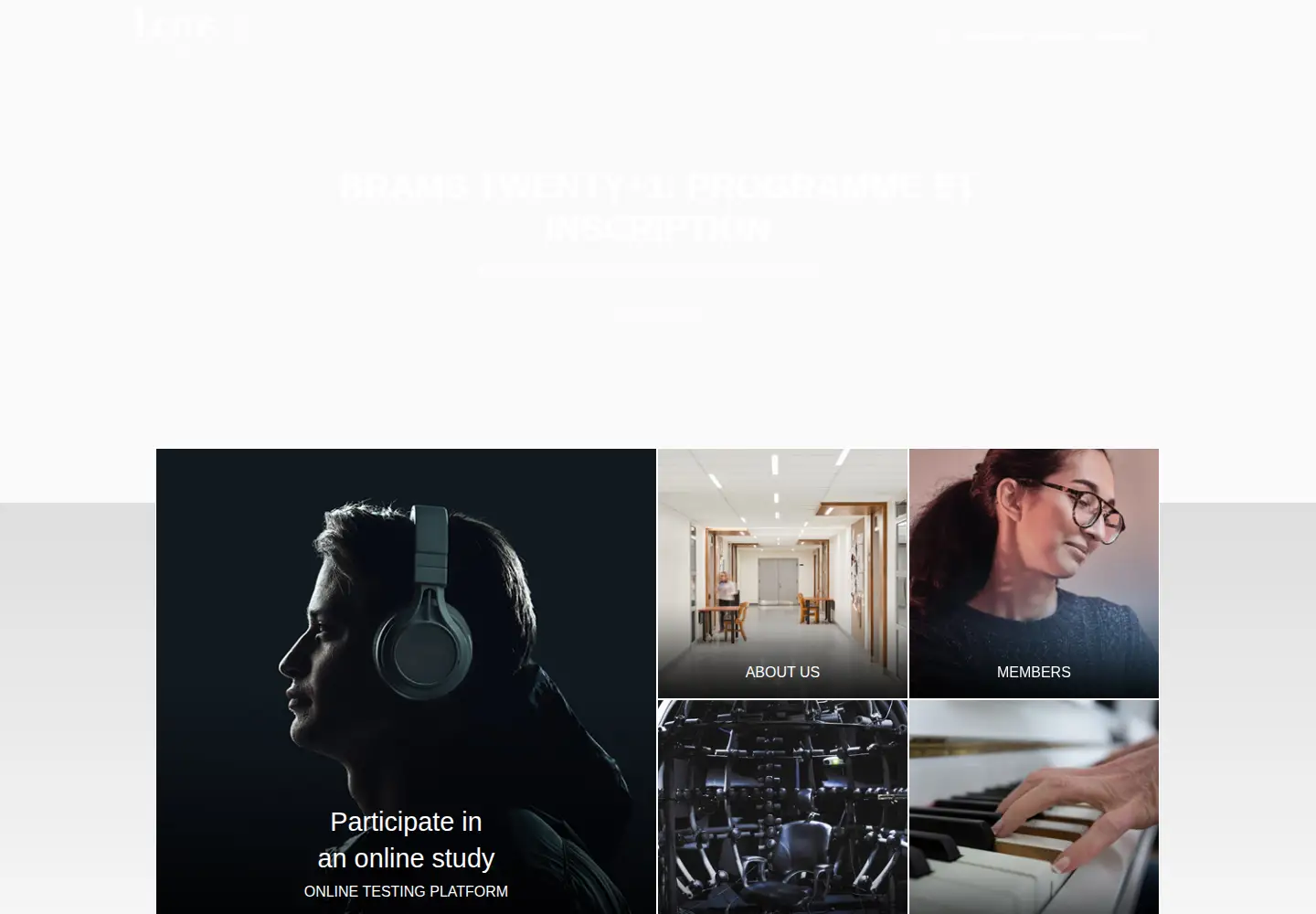 Screenshot of brams.org