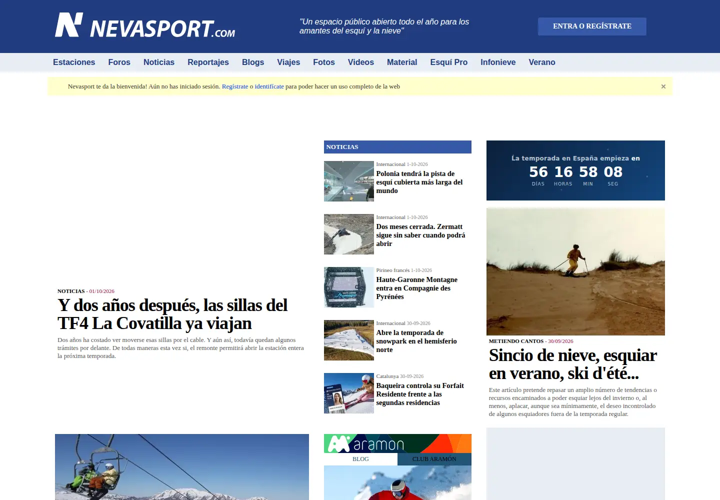 Screenshot of nevasport.com