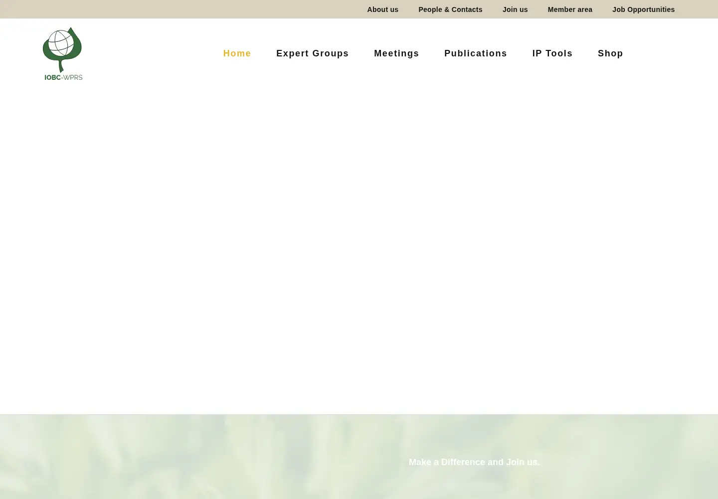 Screenshot of iobc-wprs.org