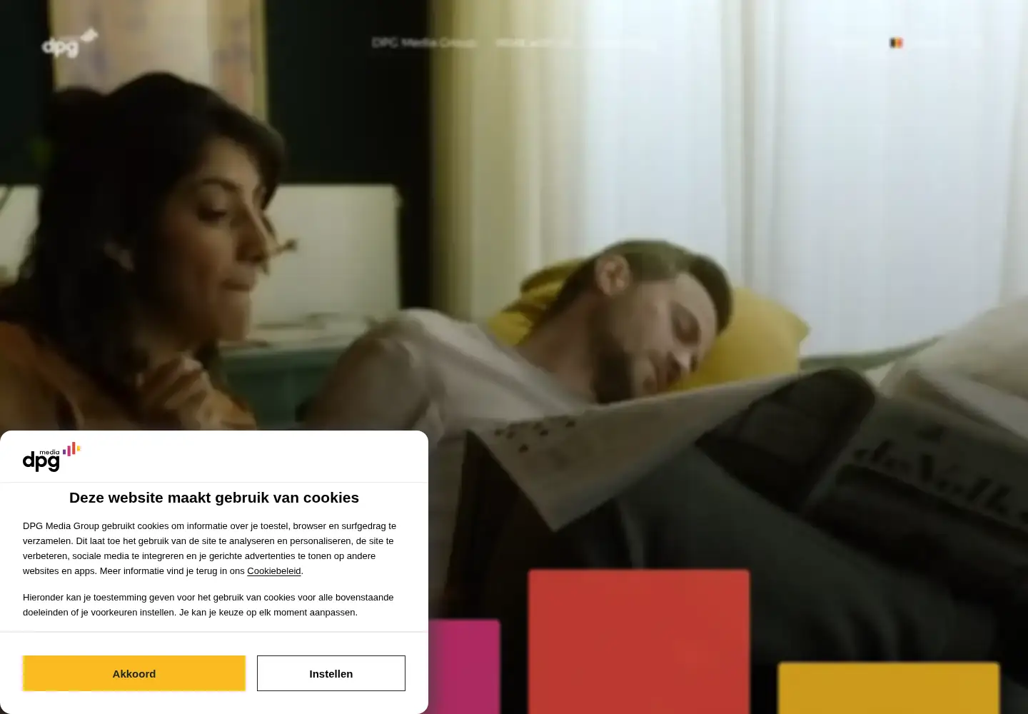 Screenshot of persgroep.net