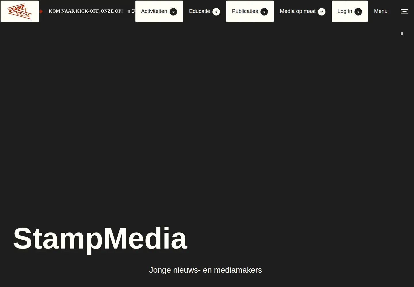 Screenshot of stampmedia.be