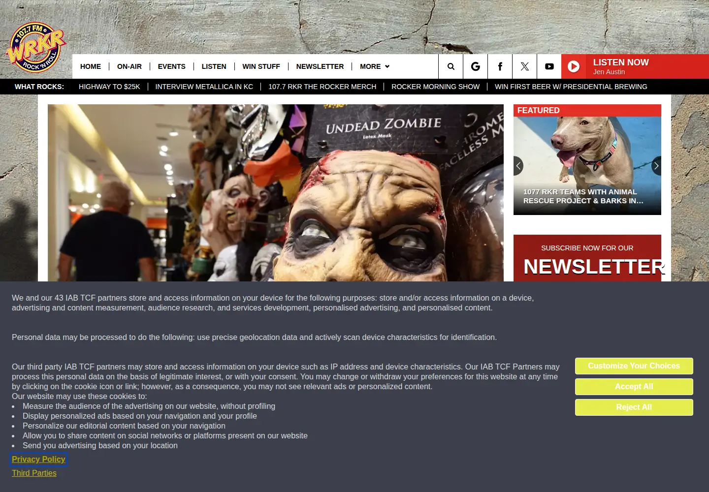 Screenshot of wrkr.com