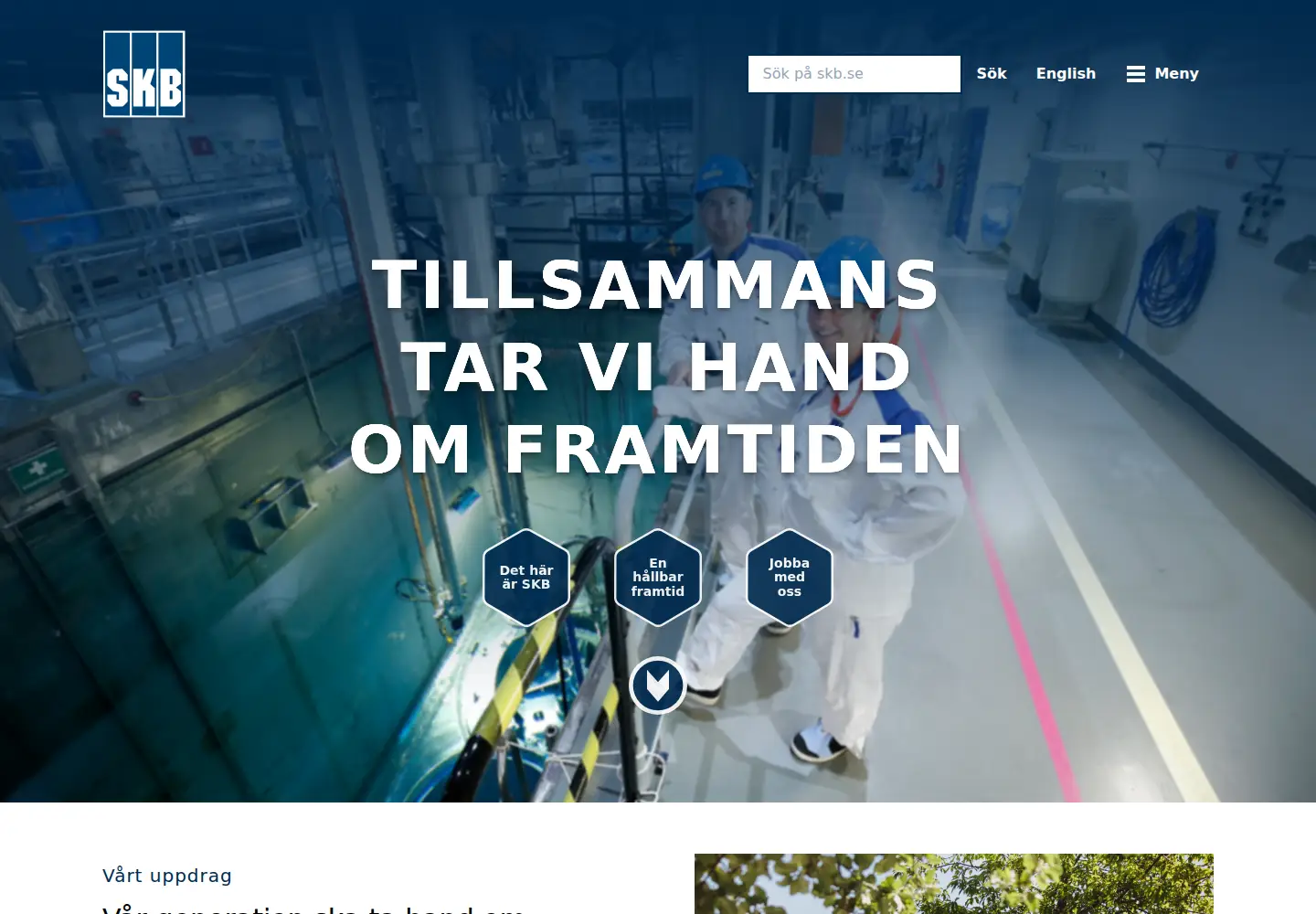 Screenshot of skb.se