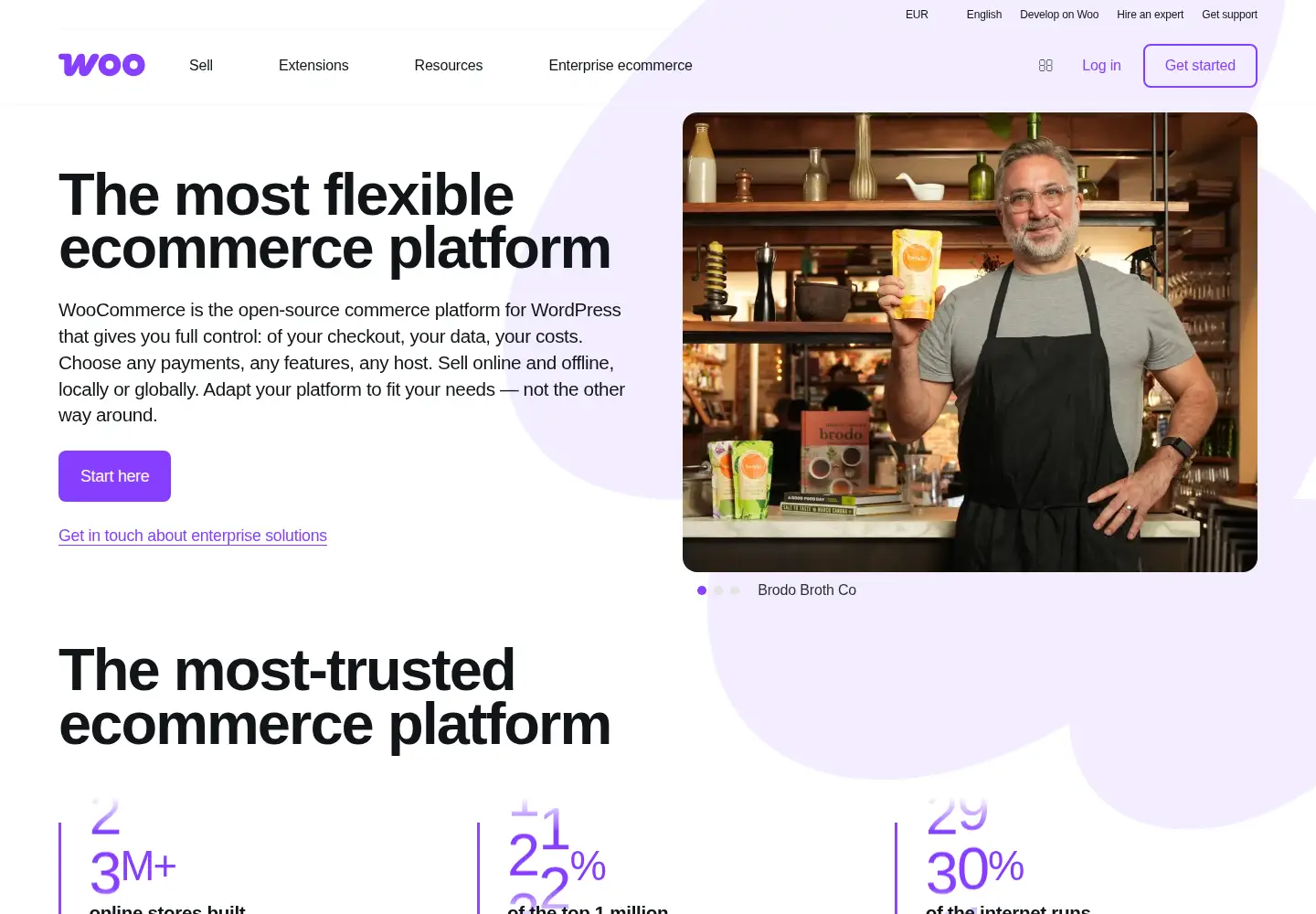 Screenshot of woo.com