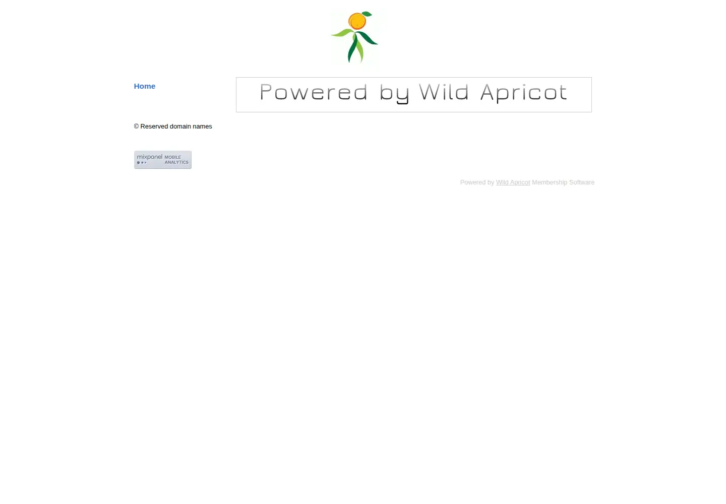 Screenshot of wildapricot.org