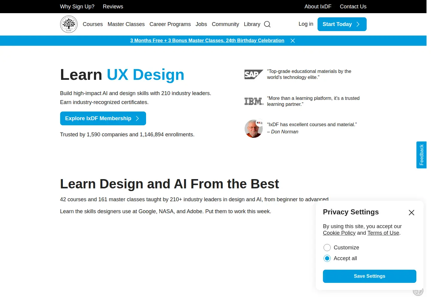 Screenshot of interaction-design.org
