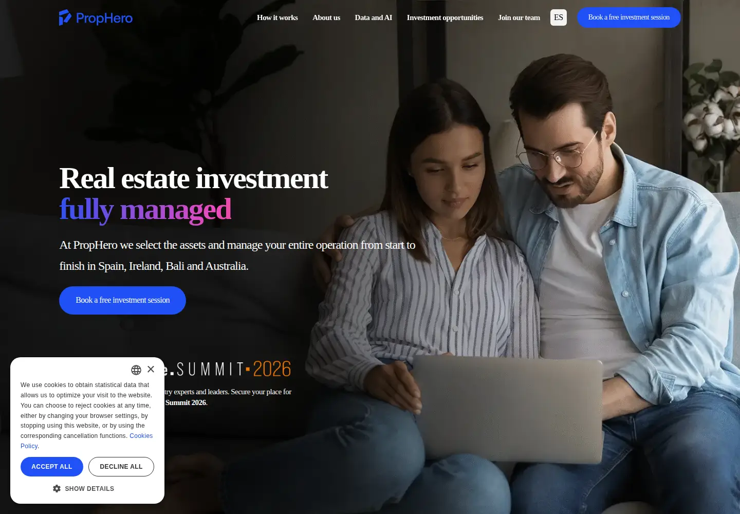 Screenshot of prophero.com.au