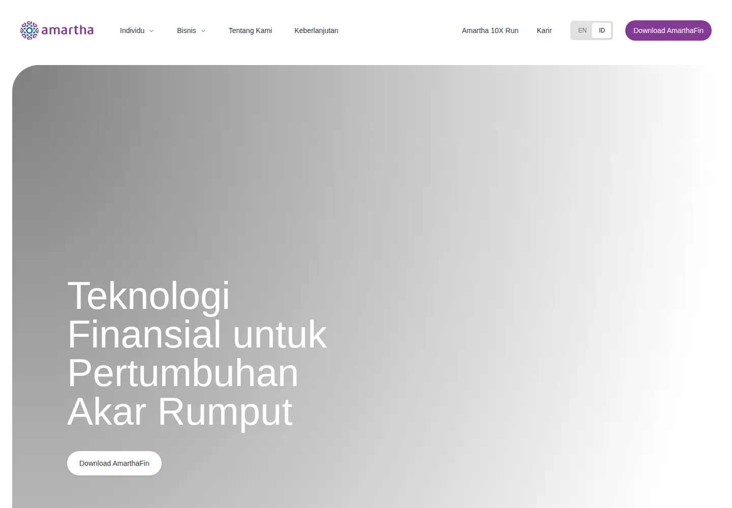 Screenshot of amartha.com