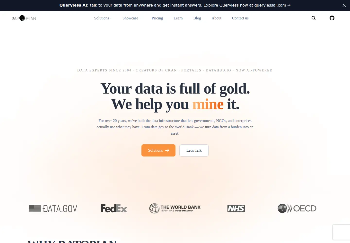 Screenshot of datopian.com