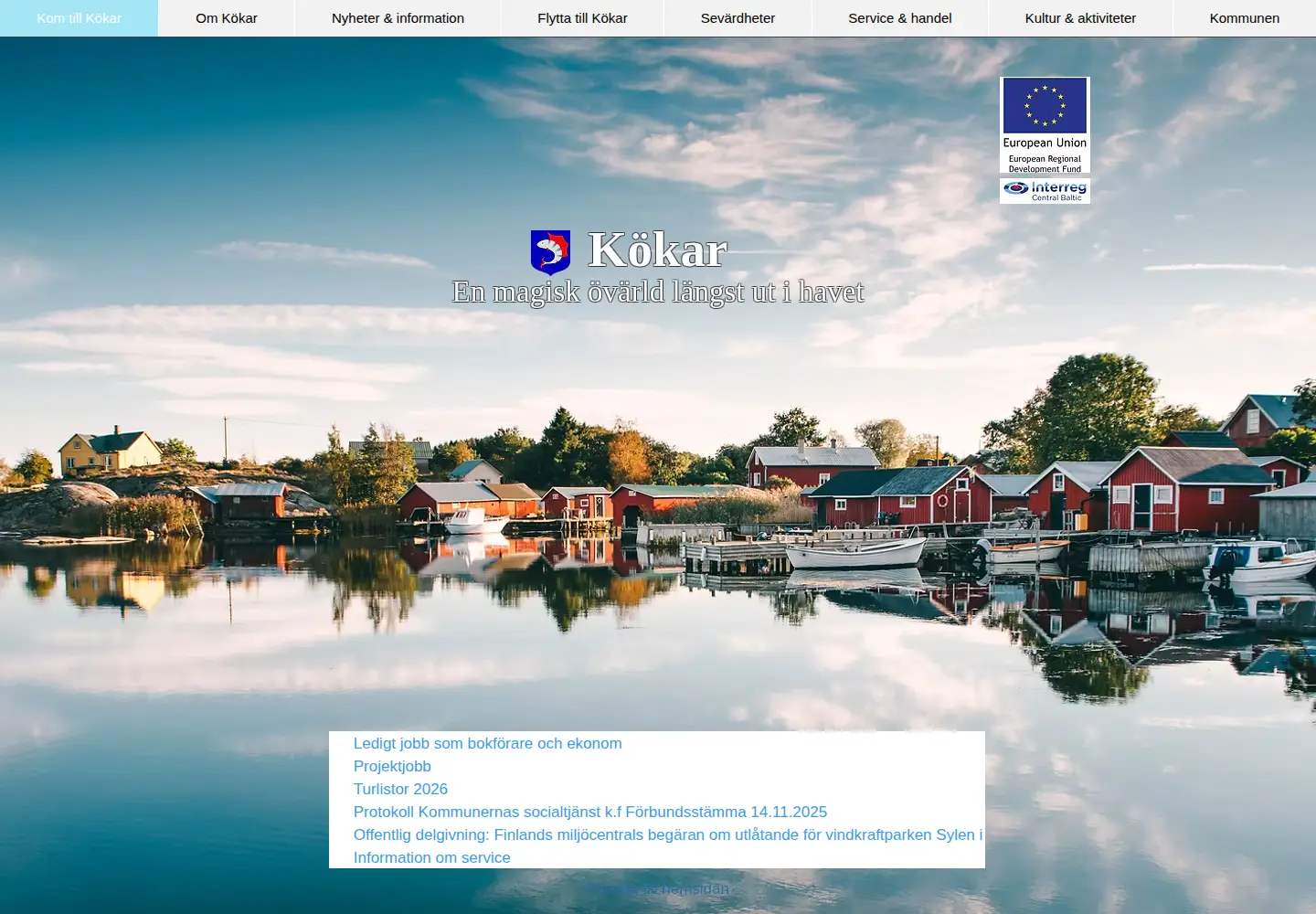 Screenshot of kokar.ax