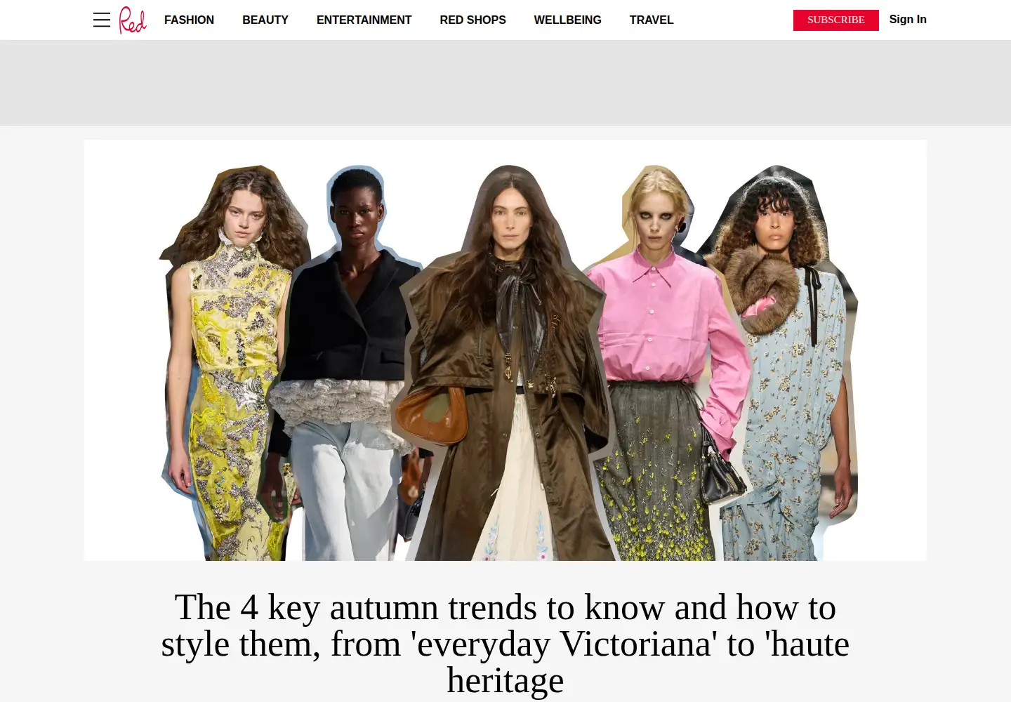 Screenshot of redonline.co.uk