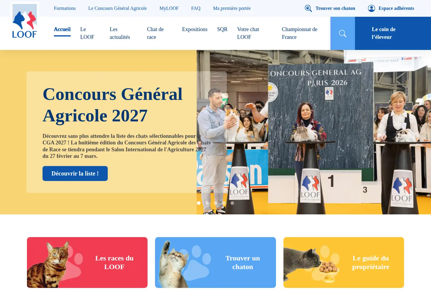 Screenshot of loof.asso.fr