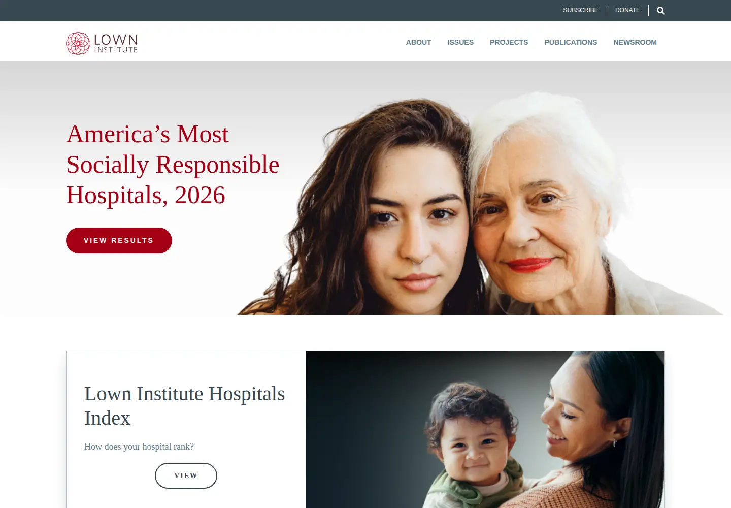Screenshot of lowninstitute.org