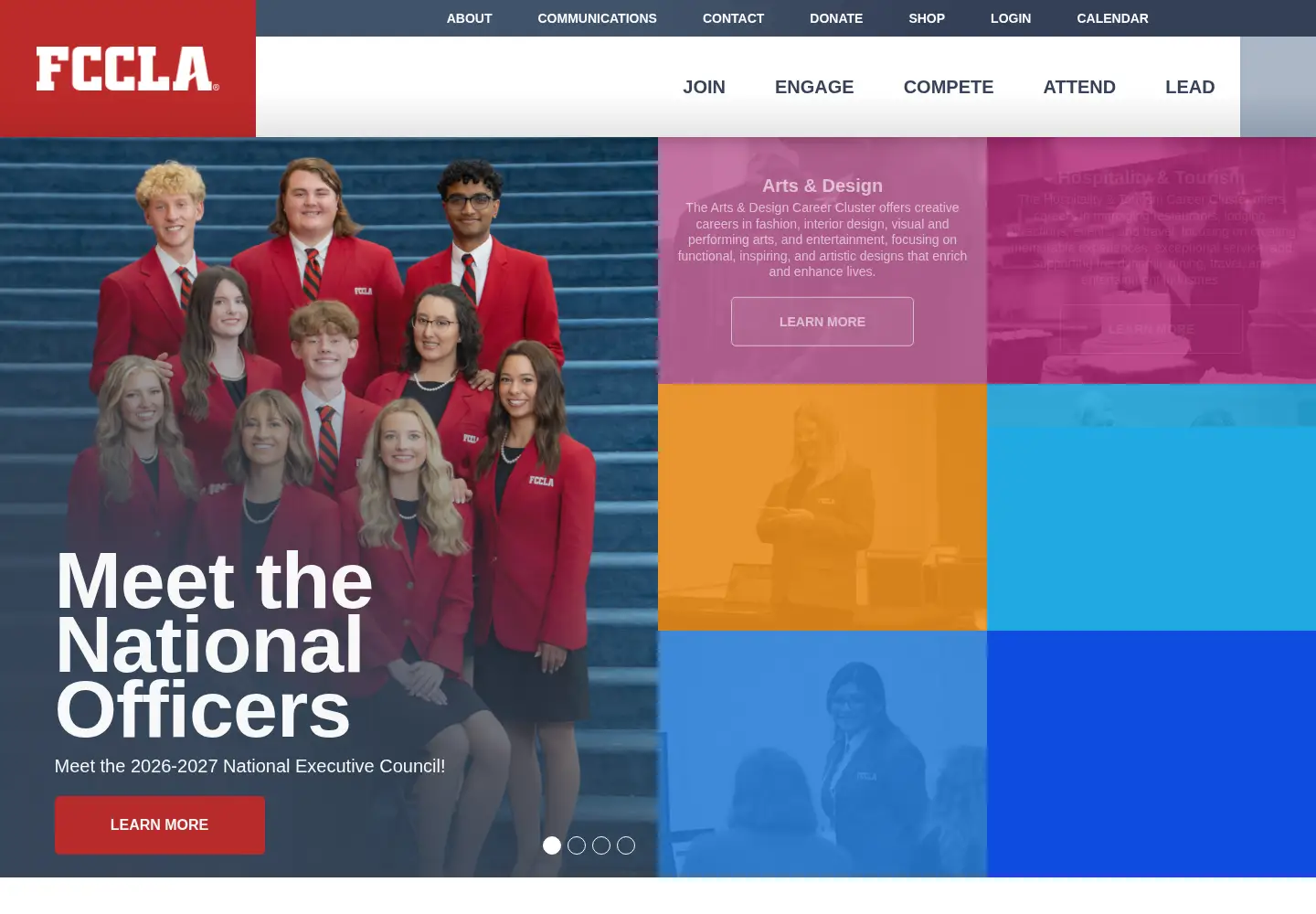 Screenshot of fcclainc.org