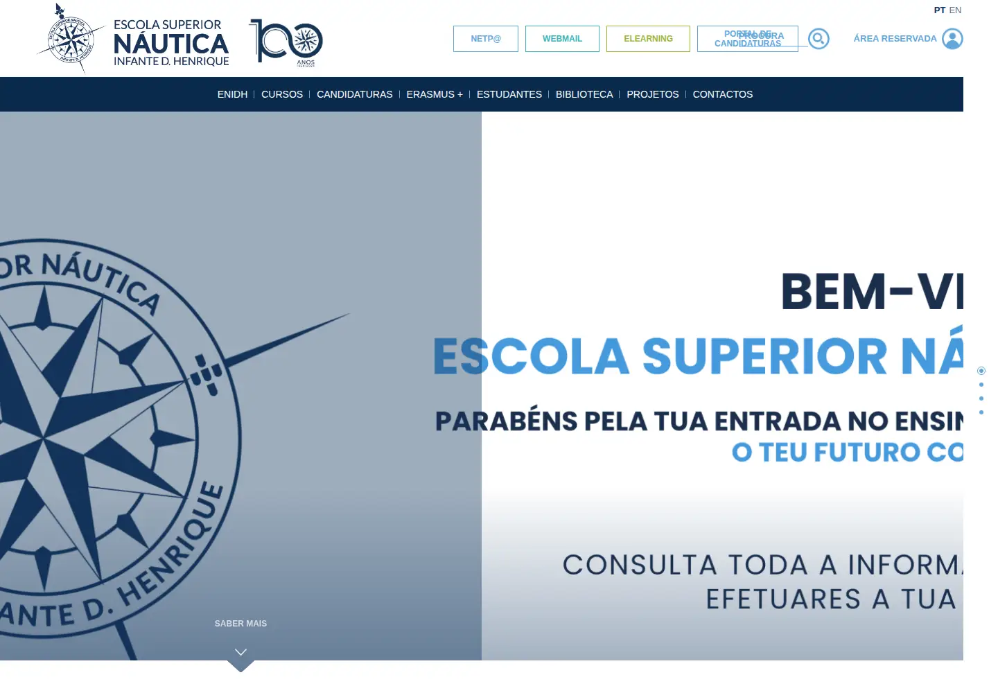 Screenshot of enautica.pt