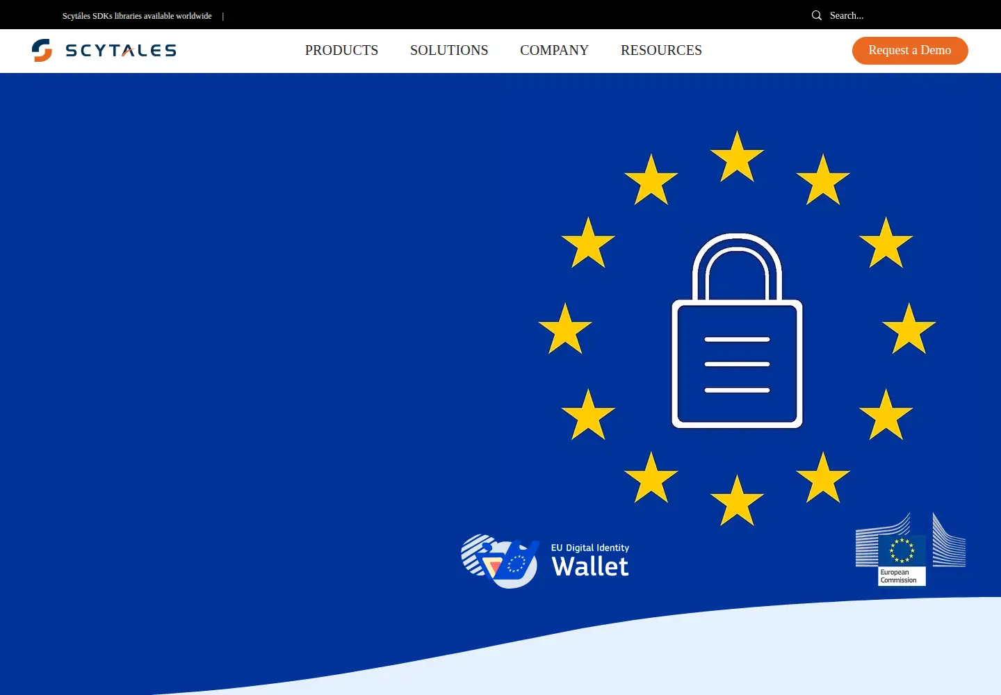 Screenshot of scytales.com