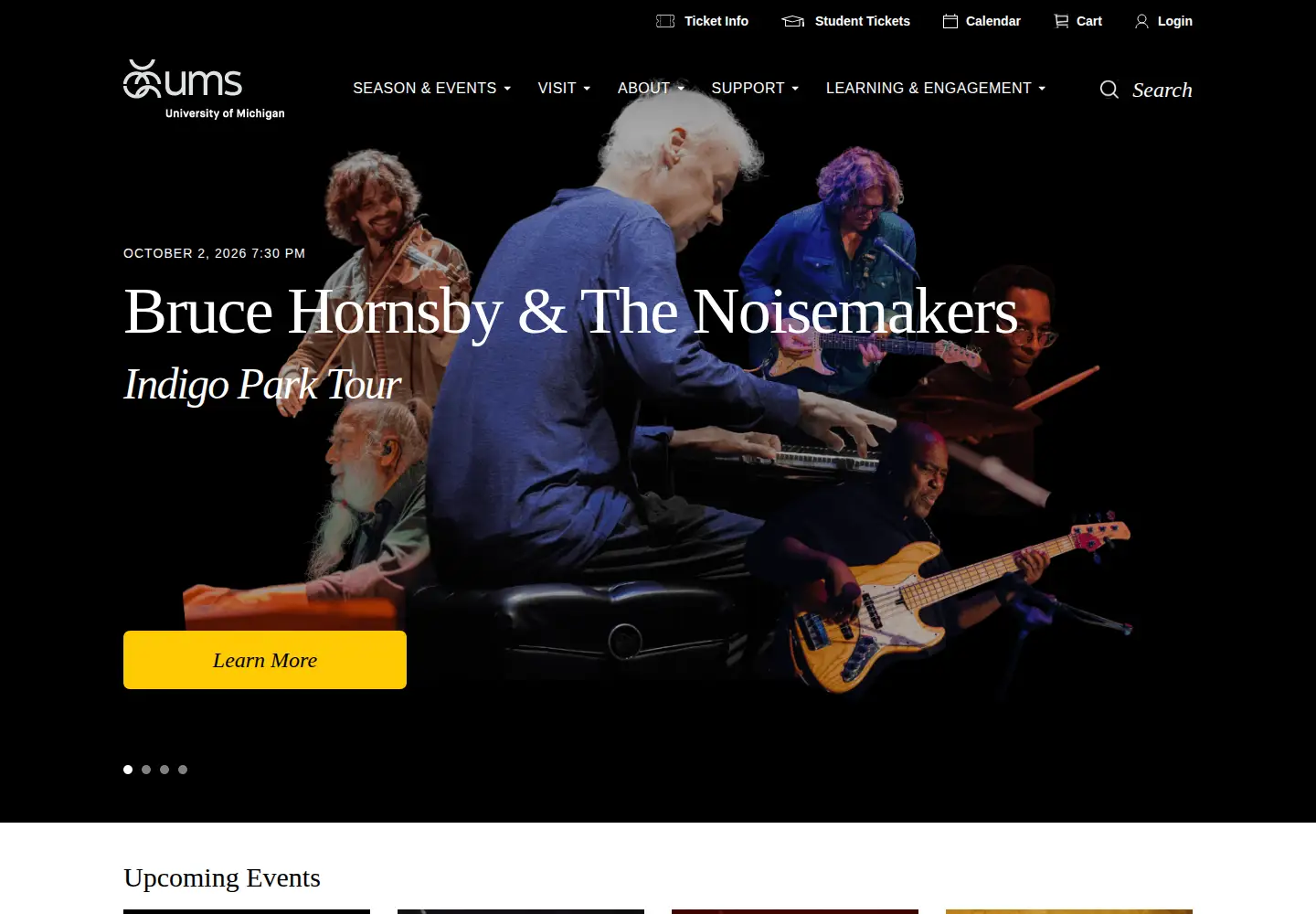 Screenshot of ums.org
