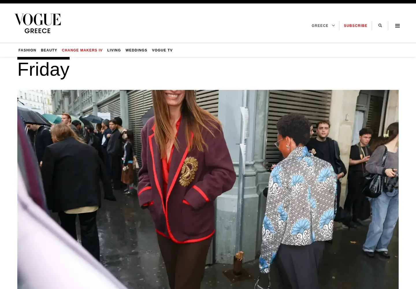 Screenshot of vogue.gr
