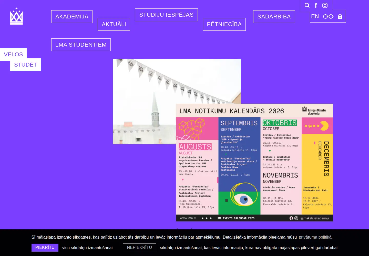 Screenshot of lma.lv