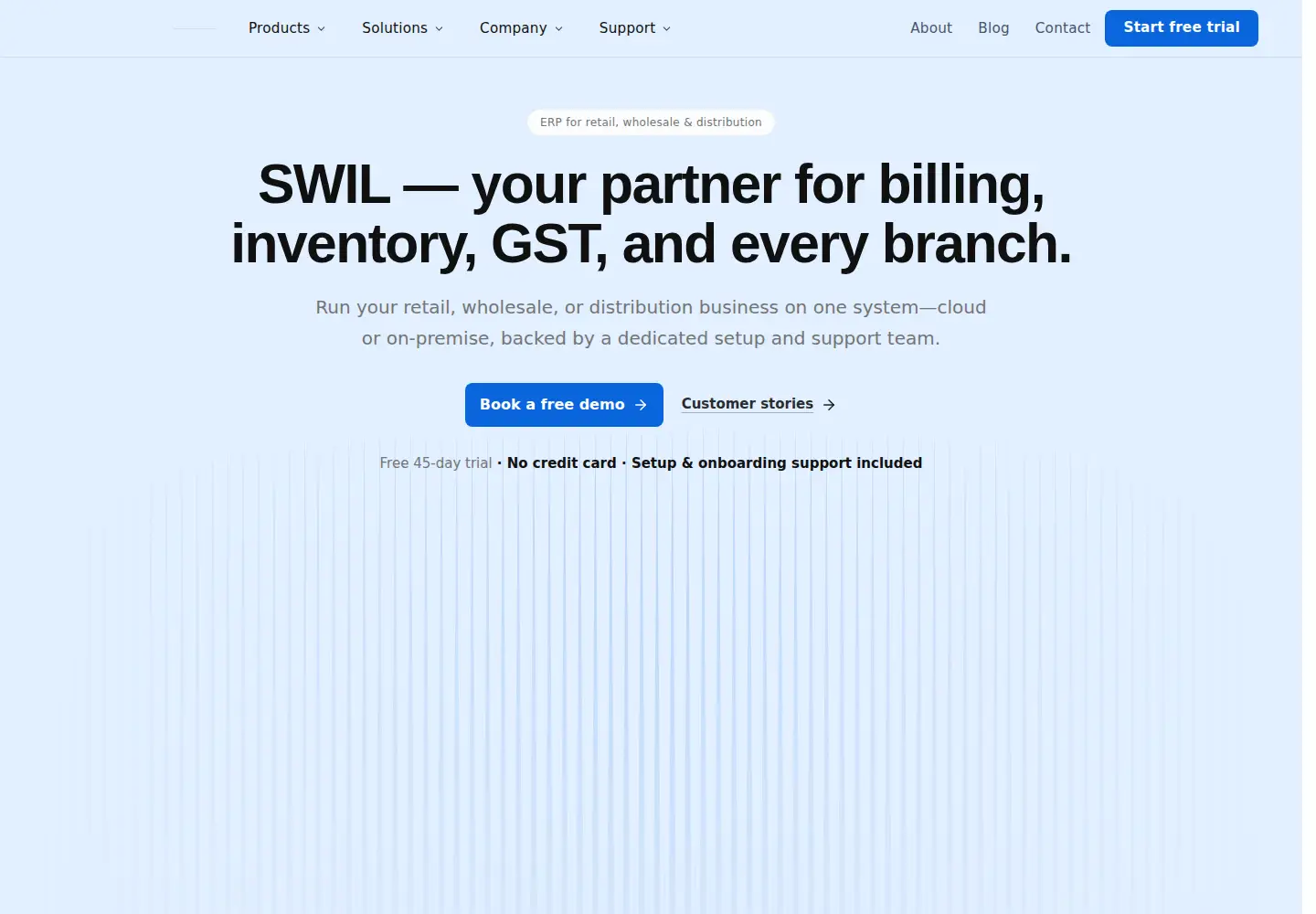 Screenshot of swindia.com