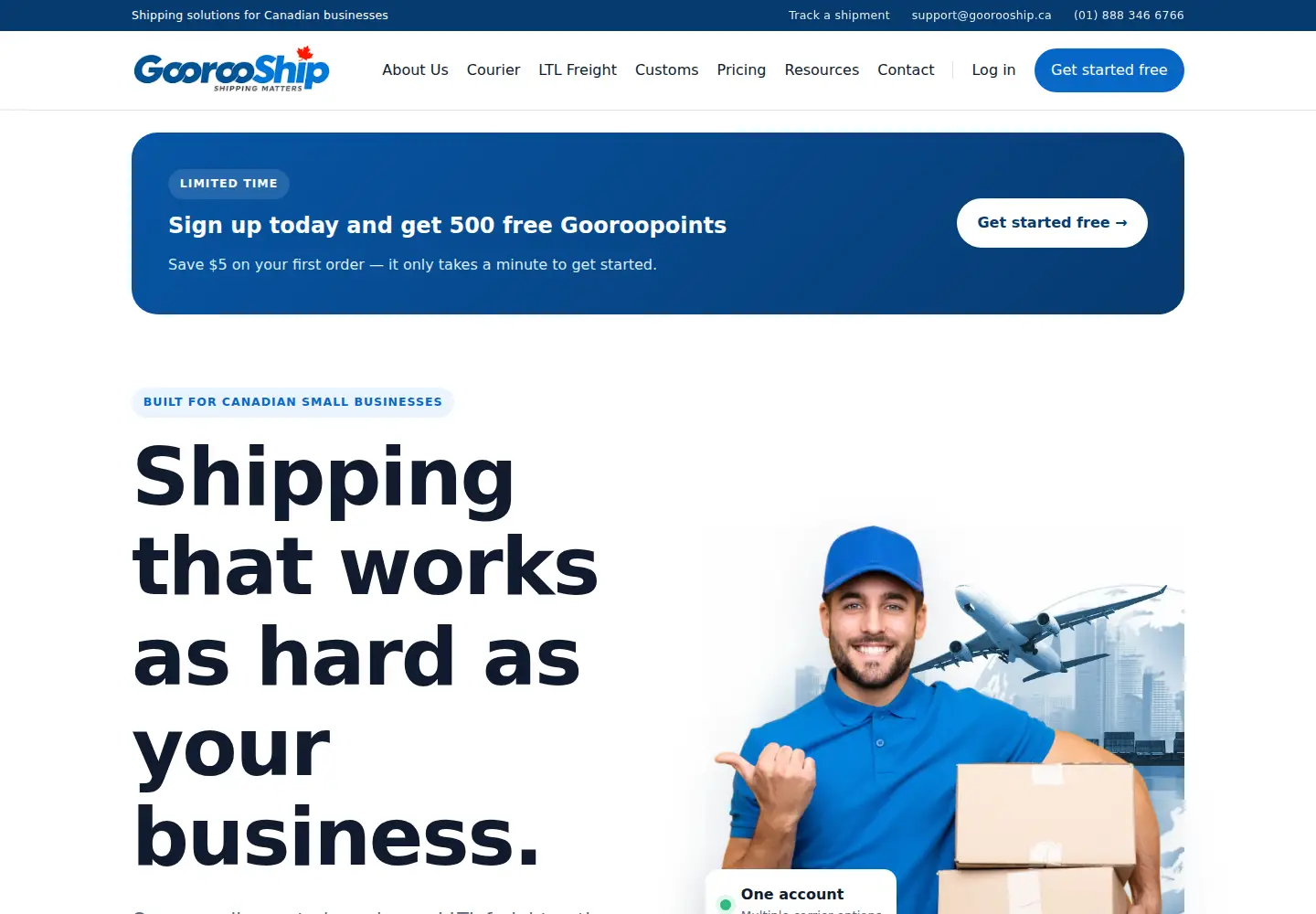 Screenshot of goorooship.ca