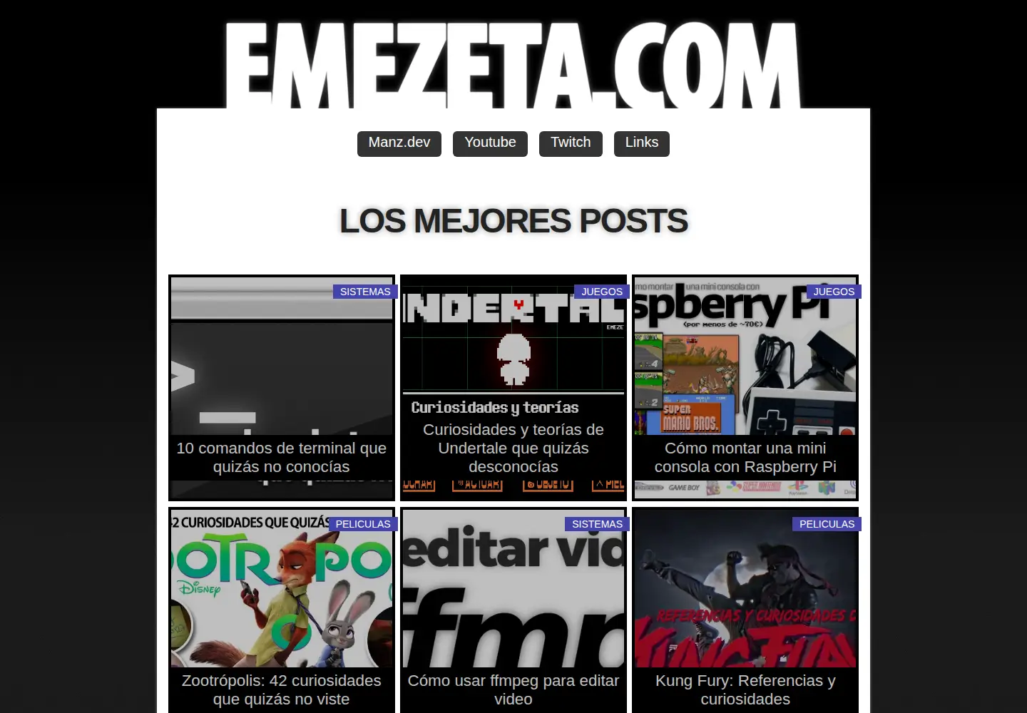 Screenshot of emezeta.com