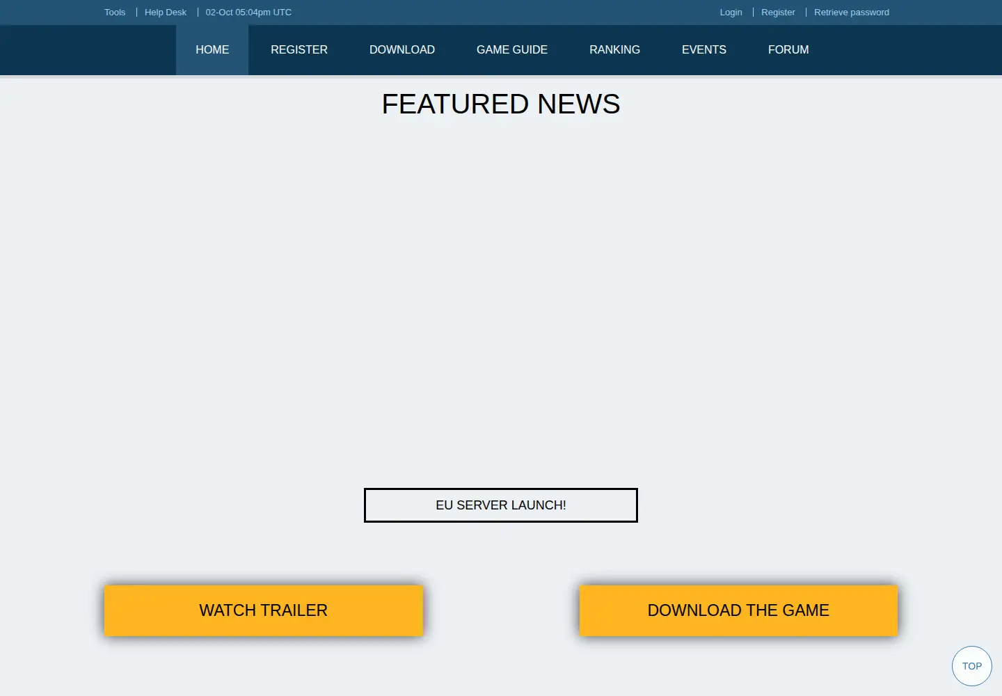 Screenshot of dboglobal.to