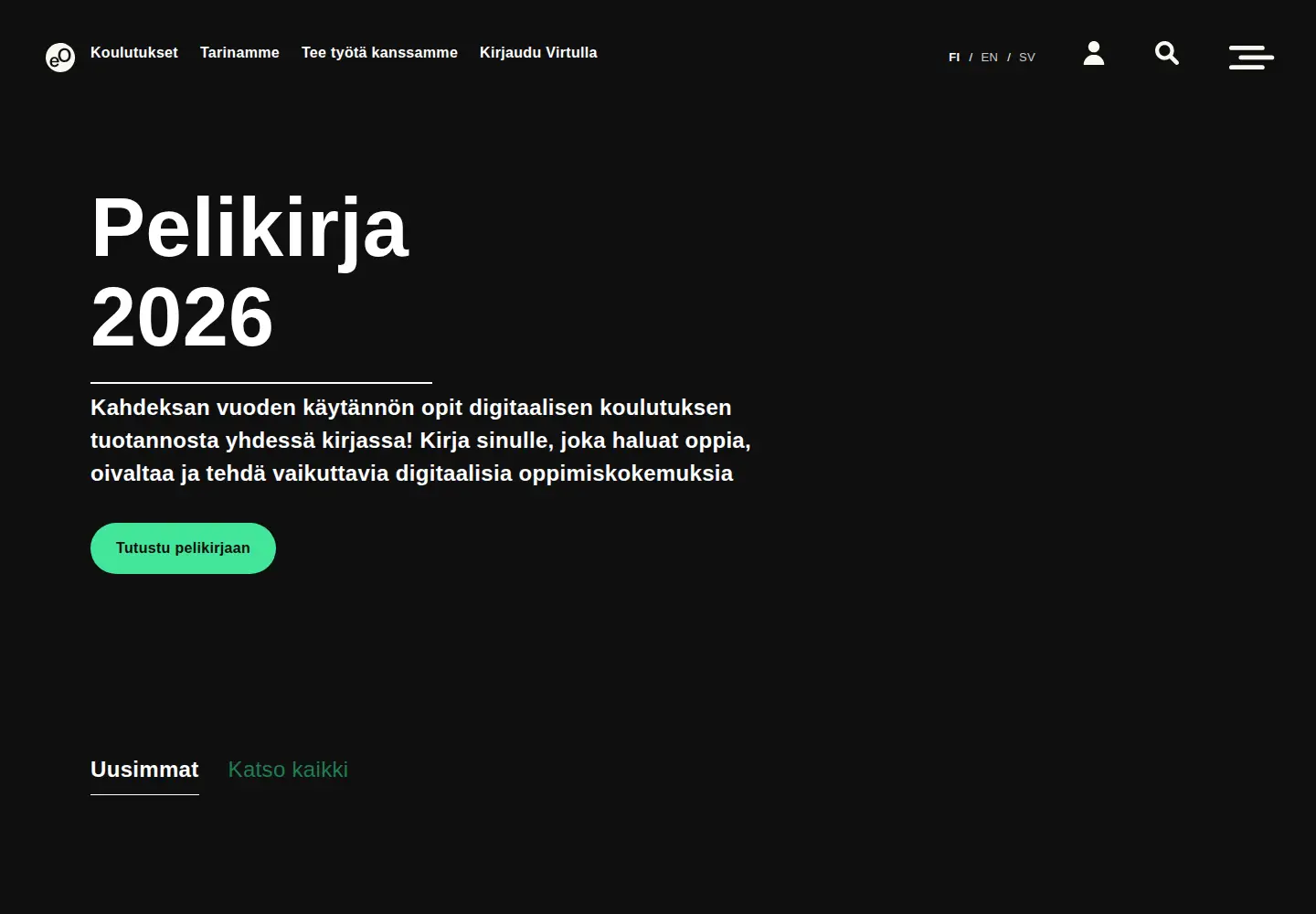 Screenshot of eoppiva.fi