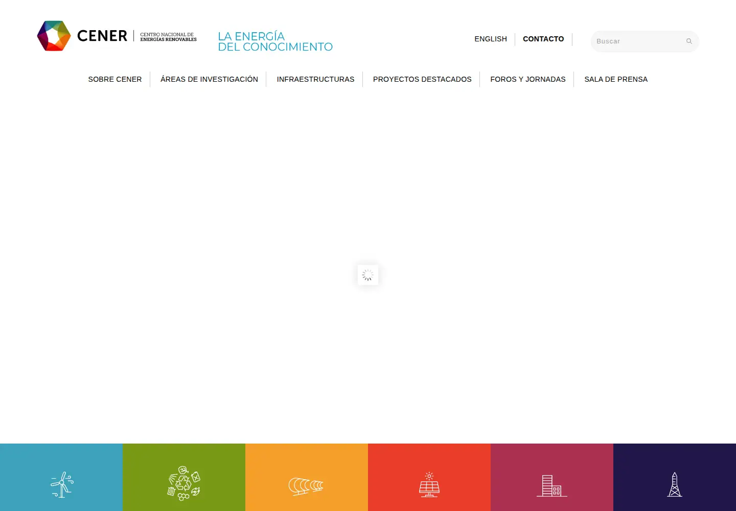 Screenshot of cener.com