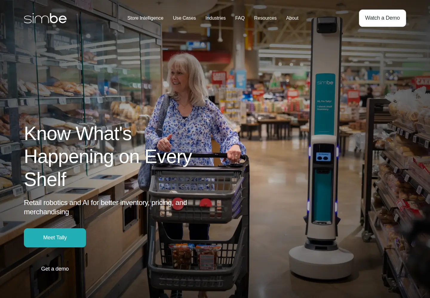 Screenshot of simberobotics.com