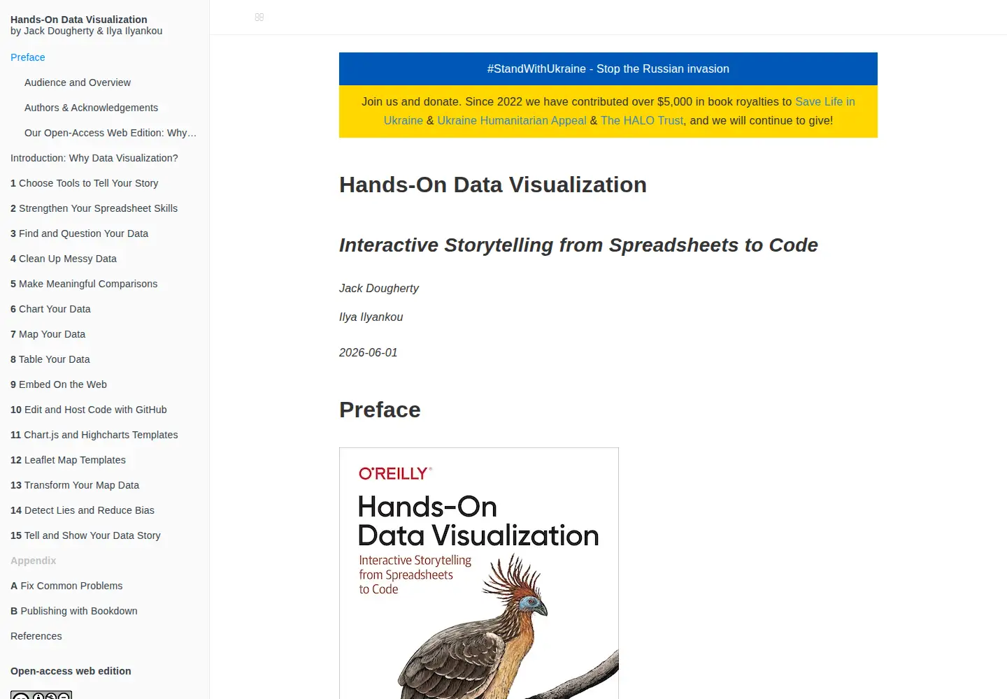 Screenshot of handsondataviz.org