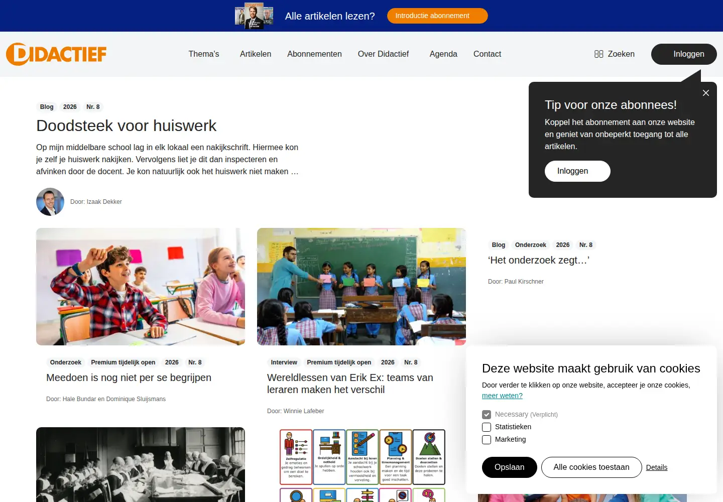 Screenshot of didactiefonline.nl