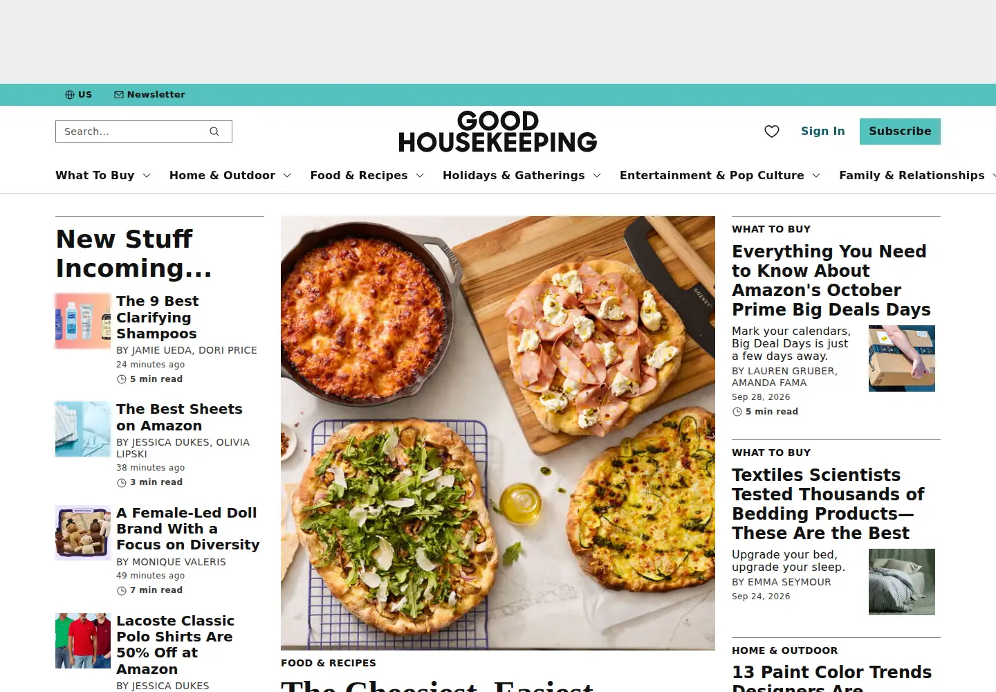 Screenshot of goodhousekeeping.com