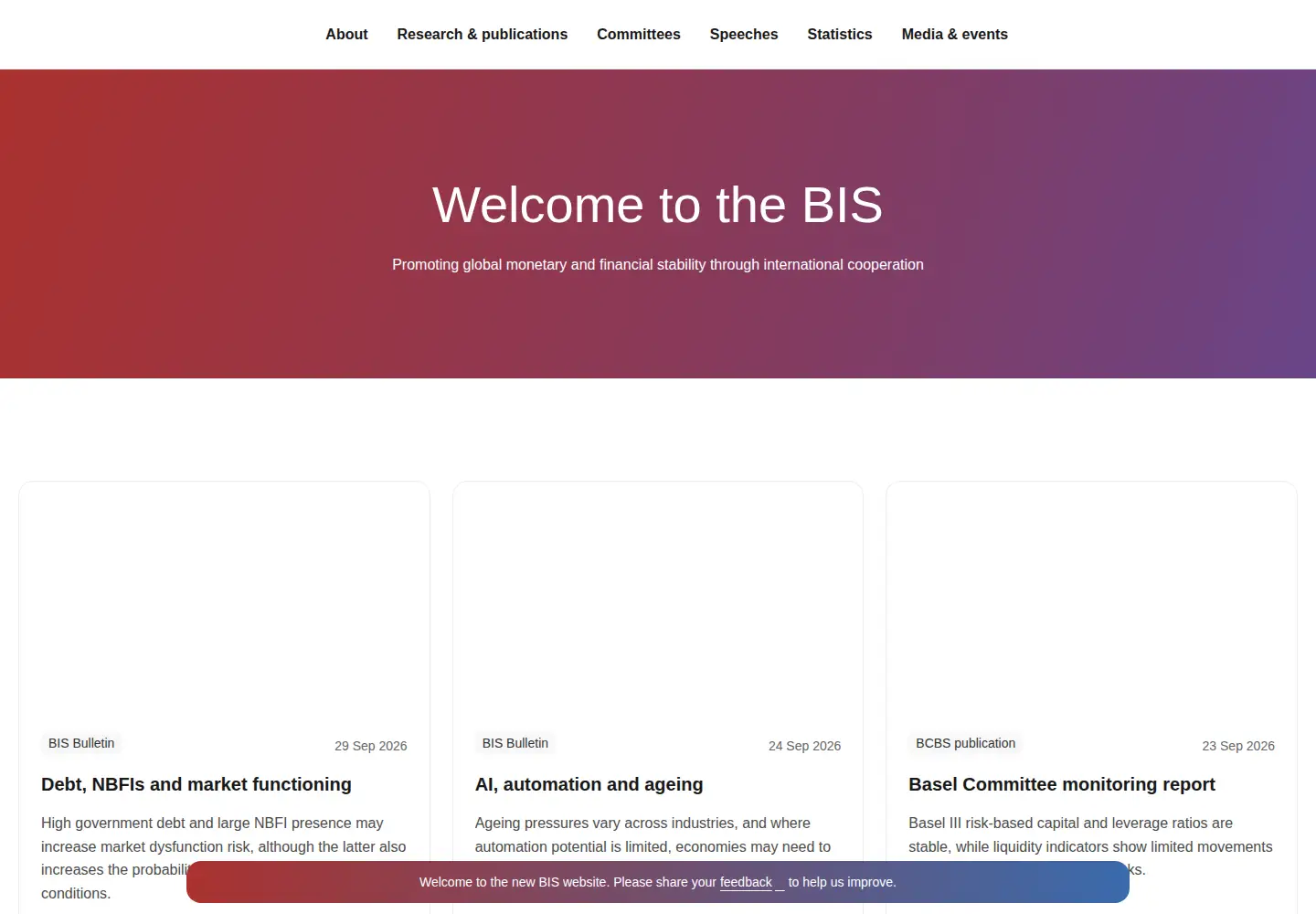 Screenshot of bis.org