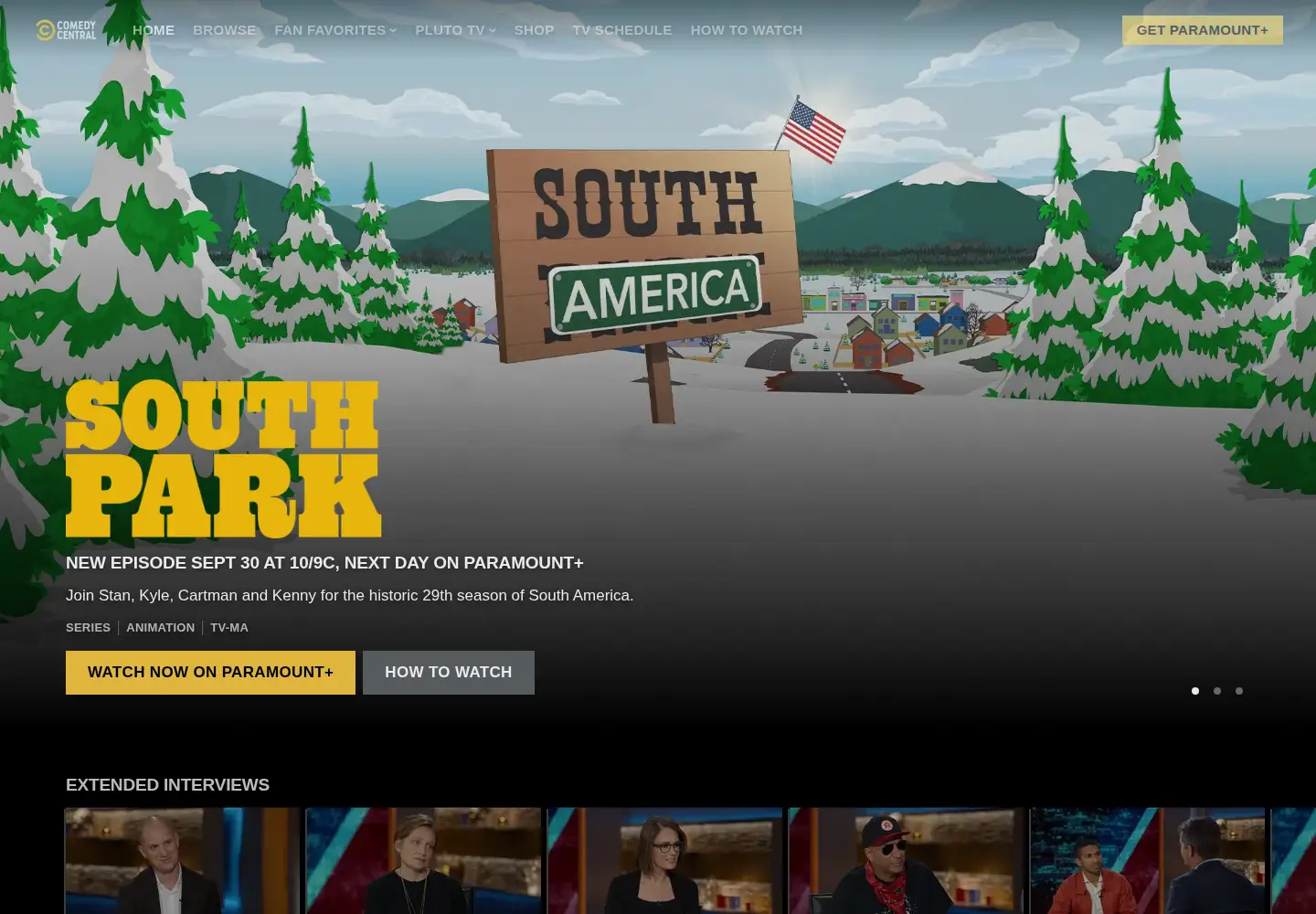 Screenshot of cc.com
