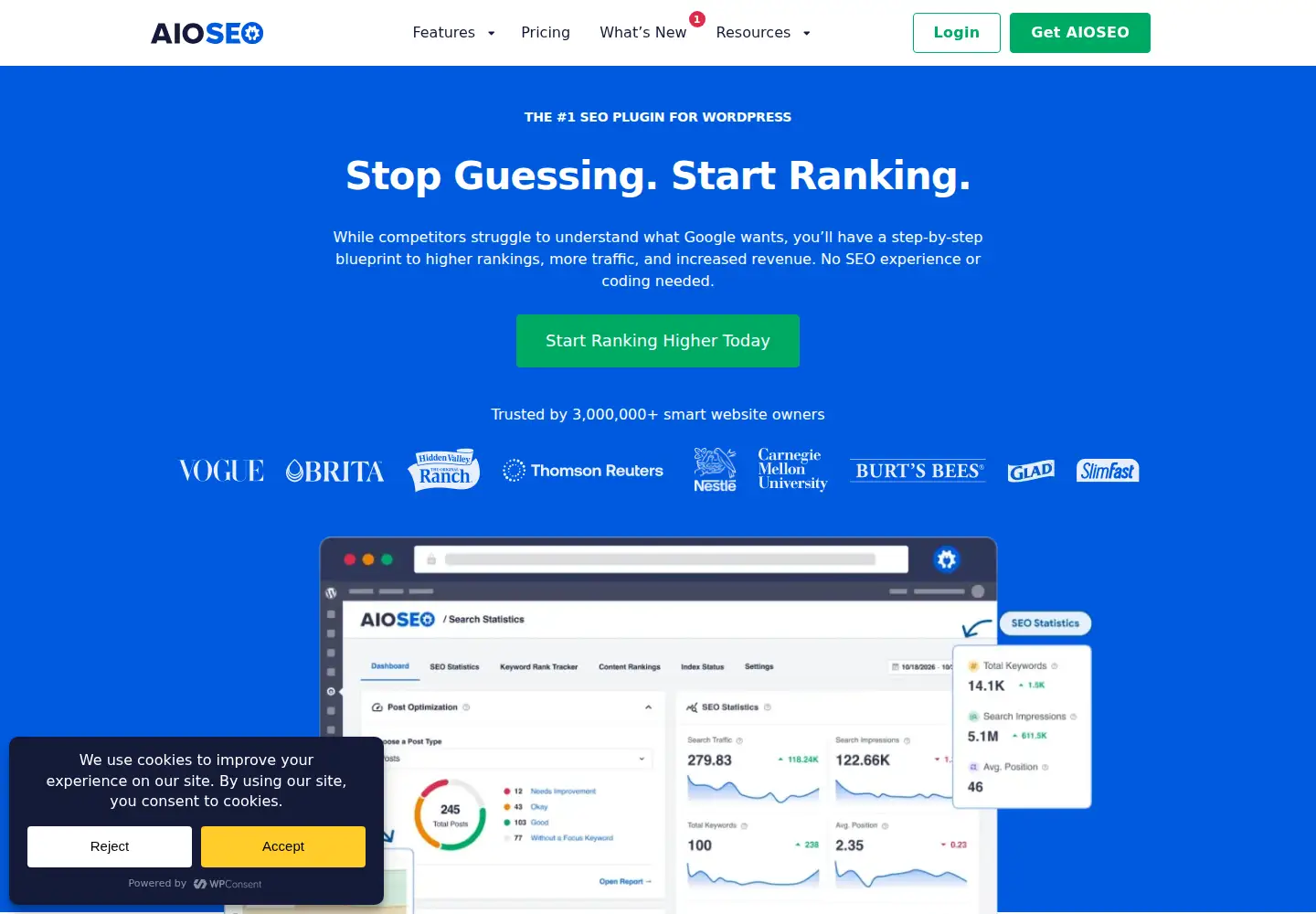 Screenshot of aioseo.com