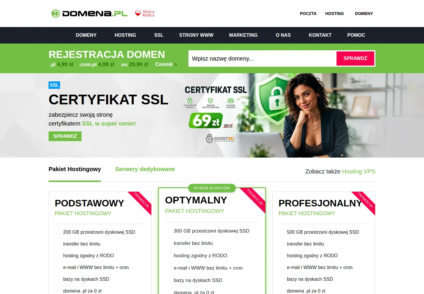 Captured homepage of robi.to in the current scan