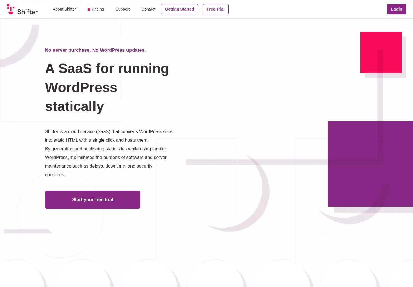 Screenshot of staticpress.net