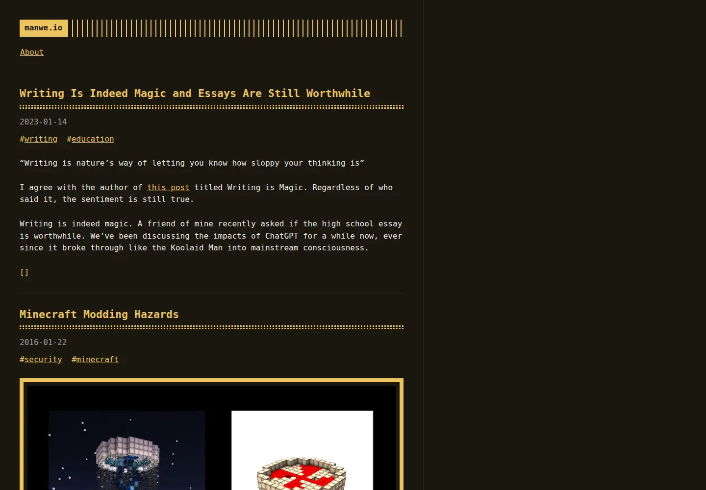Captured homepage of werxltd.com in the current scan