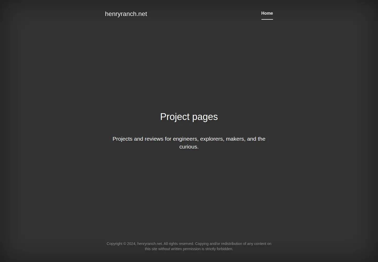Screenshot of henryranch.net