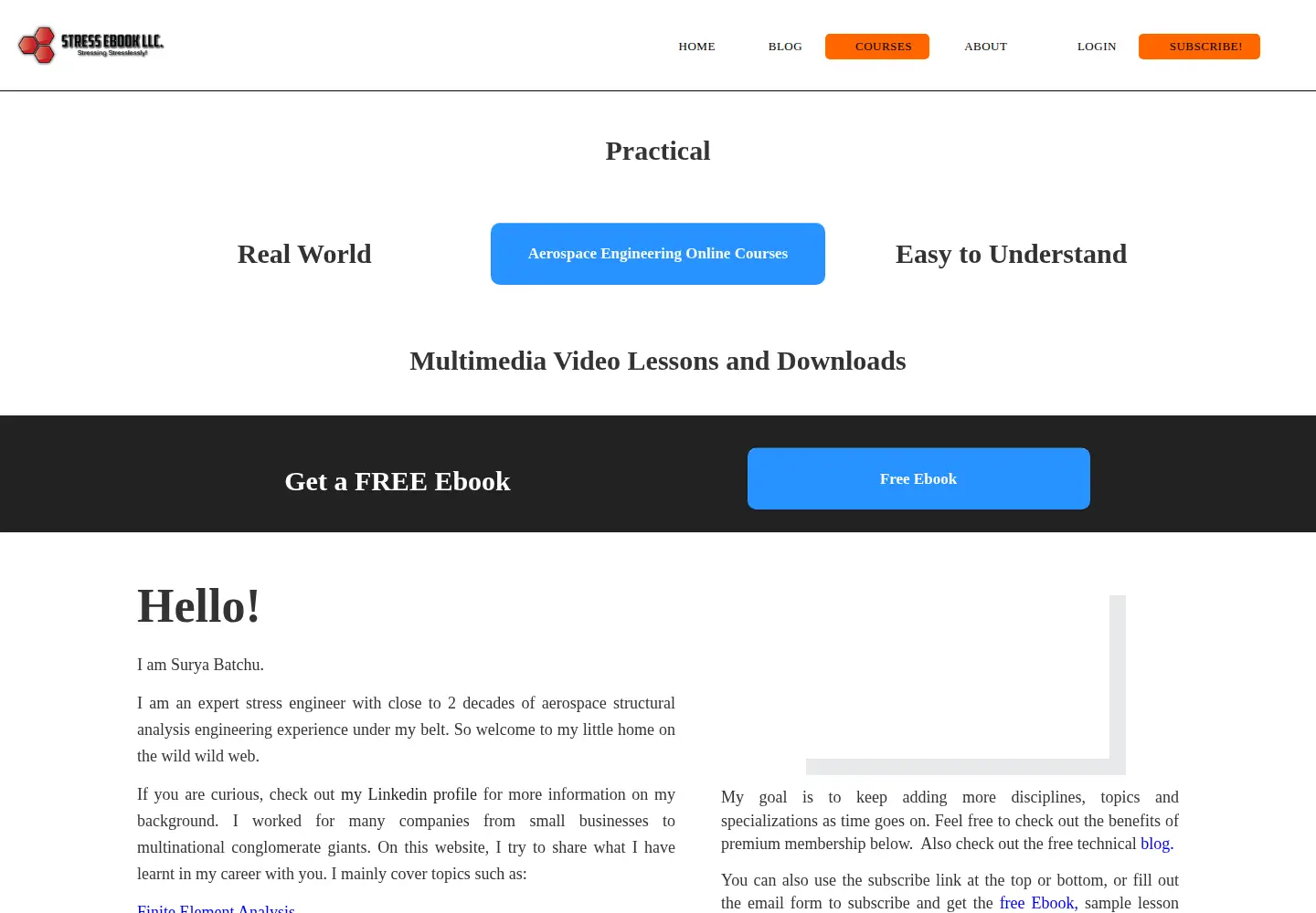 Screenshot of stressebook.com
