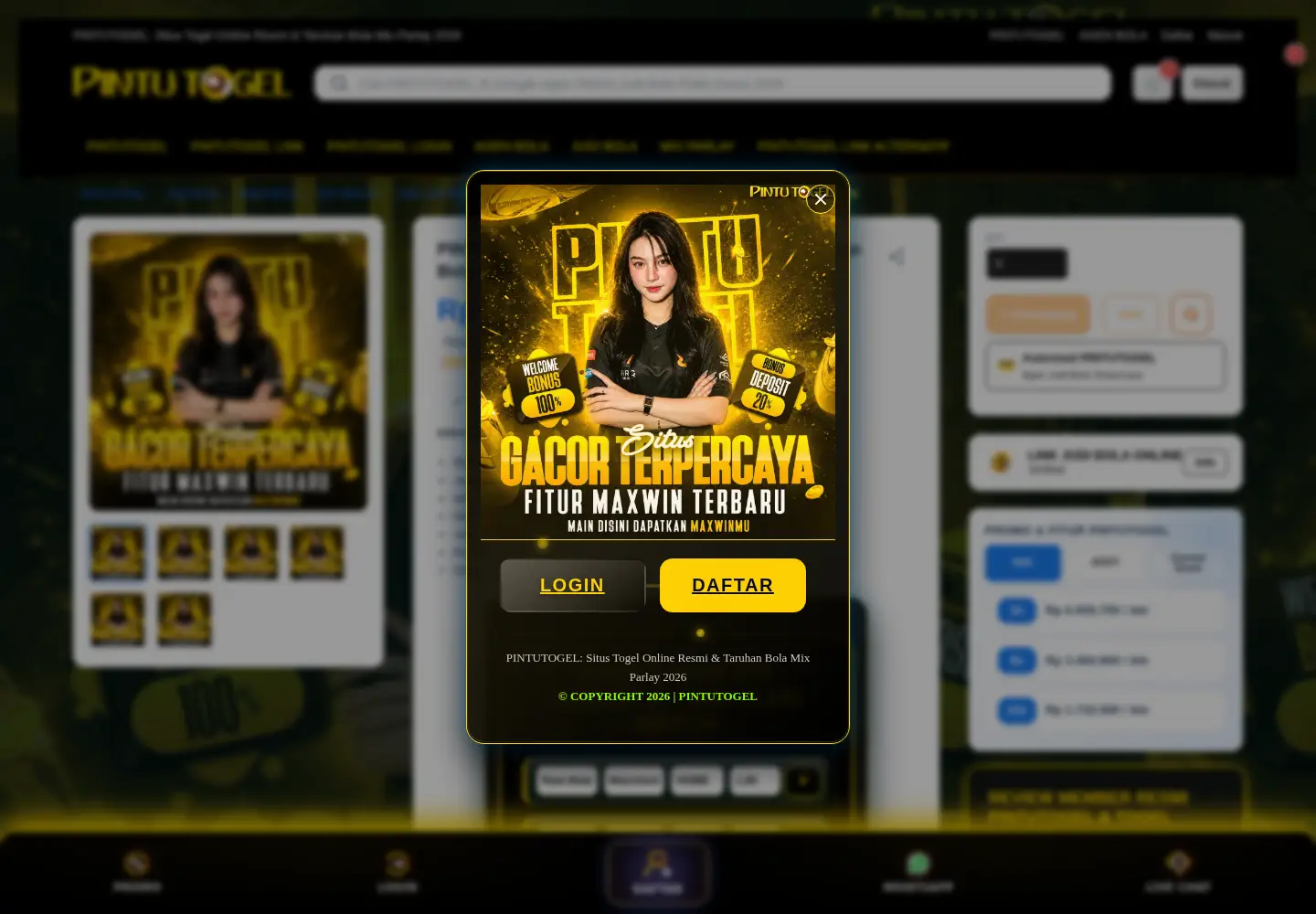 Screenshot of kakiheboh.com