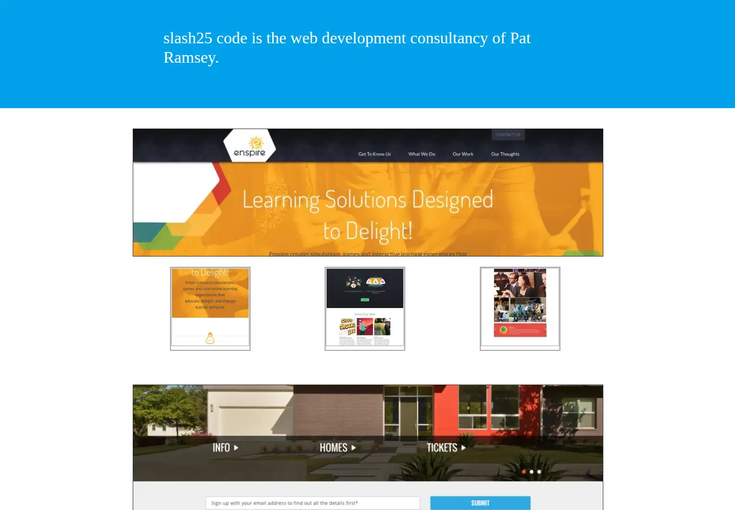 Screenshot of slash25.com