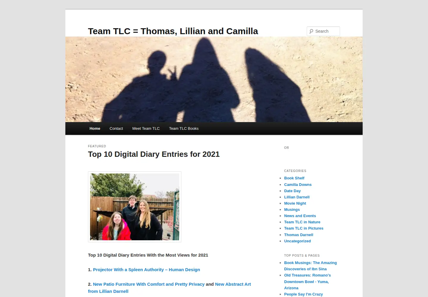 Screenshot of theteamtlc.com