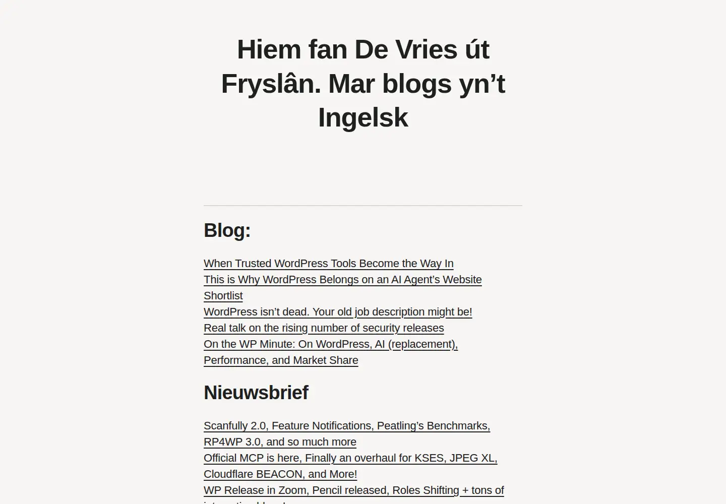 Screenshot of de-fries.nl
