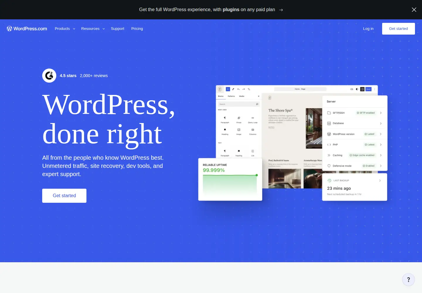 Screenshot of wpordpress.com