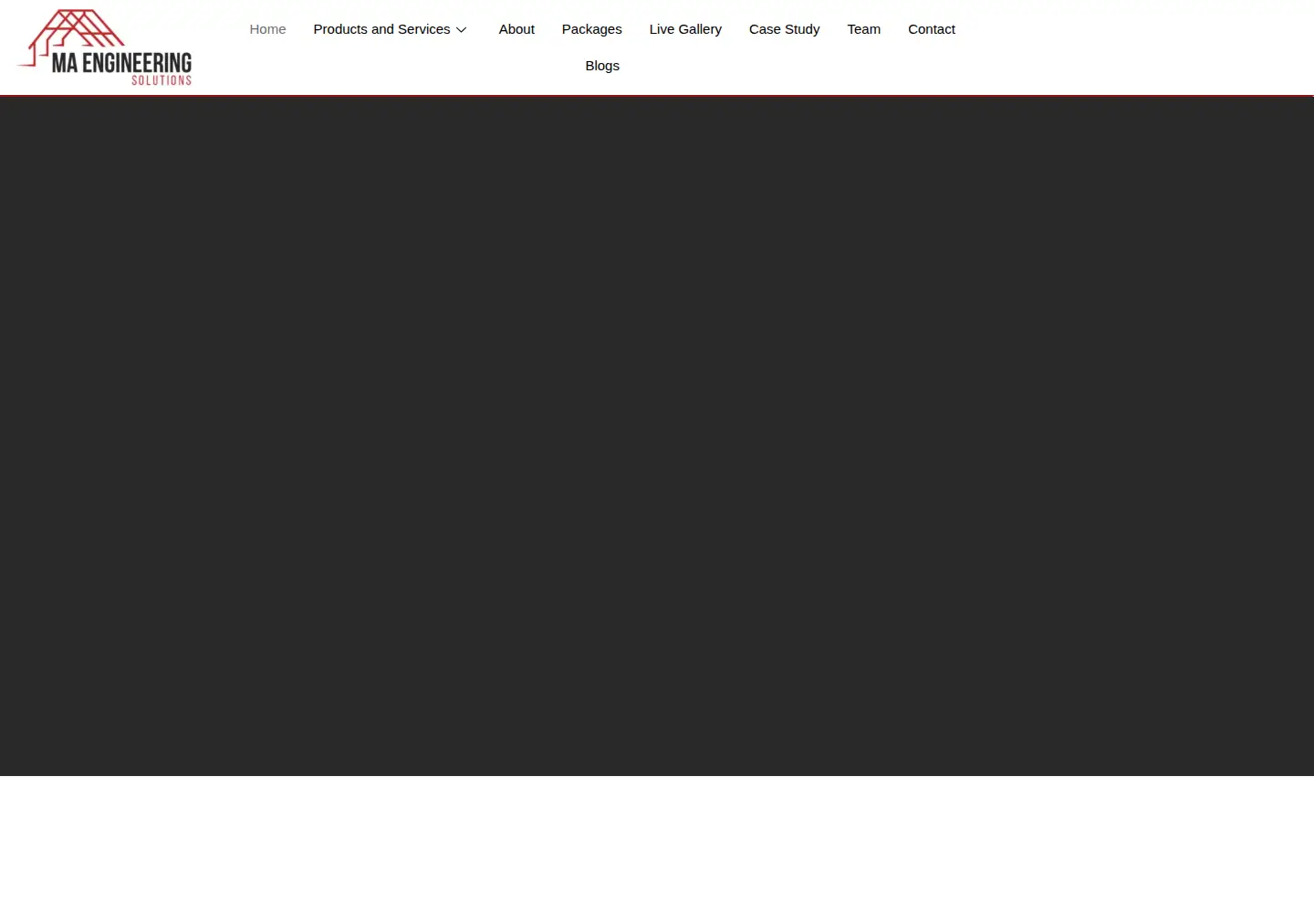 Captured homepage of maengineeringsolution.pk in the current scan