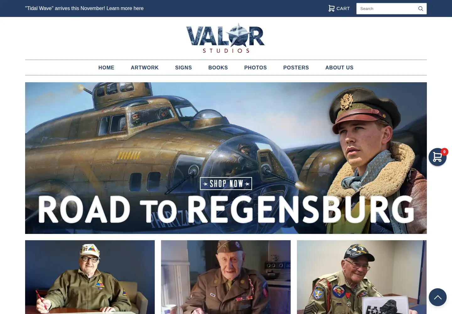 Screenshot of valorstudios.com