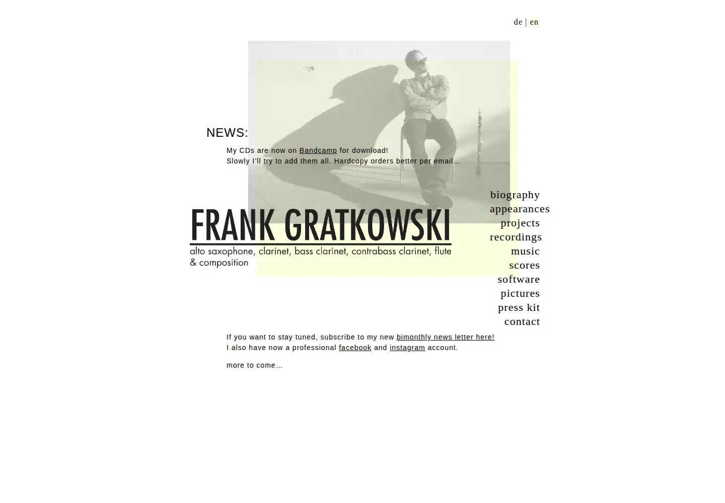 Screenshot of gratkowski.com