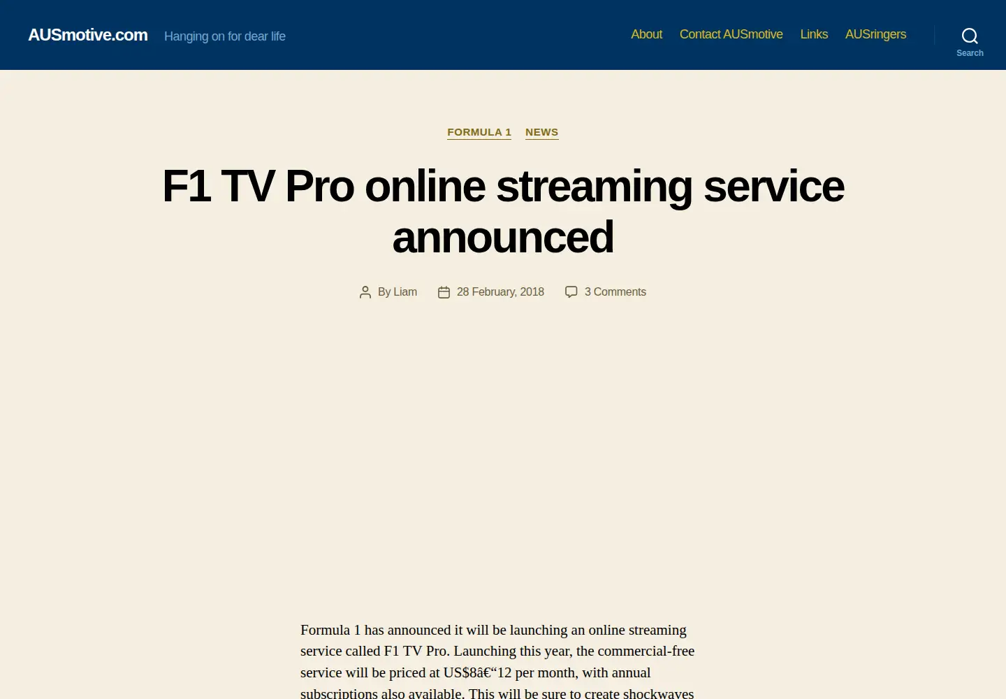 Screenshot of ausmotive.com
